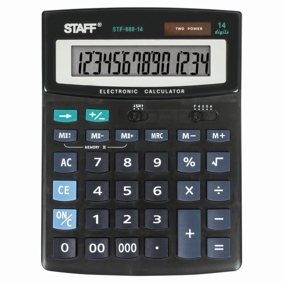 Калькулятор настольный Staff STF-888-14 14 разрядов 250182 , 